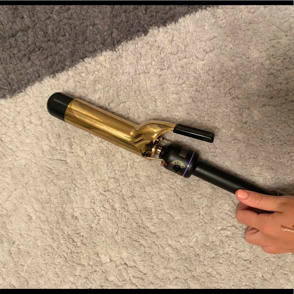 hot tools 2 inch curling clamp iron